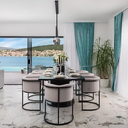 Beachfront Milka With Pool Villa