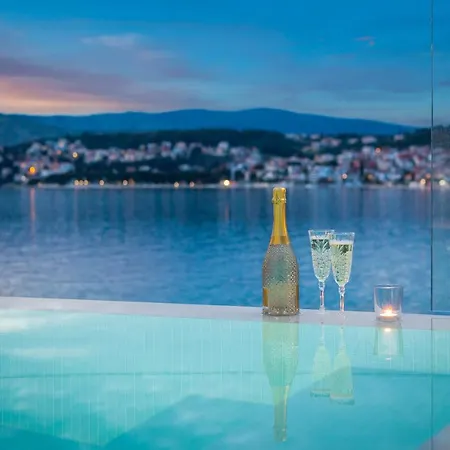 Beachfront Milka With Pool *