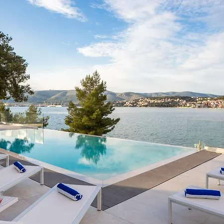 Beachfront Milka With Pool Villa
