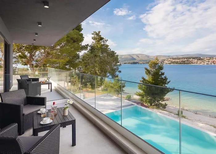 Beachfront Milka With Pool *