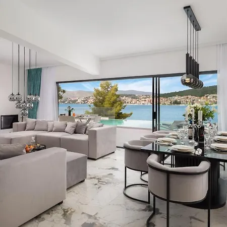 Вилла Beachfront Milka With Pool Трогир